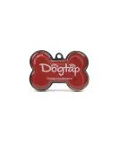 DogTap Solid Digital Dog Tag - NFC & QR Code Waterproof PVC & Metal Robust Design 41.6x28.5mm - International Shipping - Buy Online on GoSupps.com