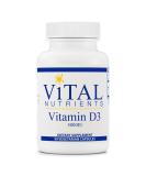 Vital Nutrients Vitamin D3  5000 IU 90 Vegetarian Capsules - Buy Online on GoSupps.com