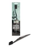 Activated Charcoal Infused Bioplastic Toothbrush - Eco-Friendly Ergonomic & Sustainable | Shop Now! - Buy Online on GoSupps.com