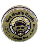 Buy Honey House Naturals Bee Manly Hands Bee Bar All Natural Ultra Moisturizing Lotion Bar with Tea Tree Spice Essential Oils Made in USA - Buy Online on GoSupps.com