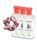 Witch Hazel Toner with Aloe Vera - 12 Fl Oz Alcohol-Free Rose Petal Scent | Natural Skin Care & Facial Cleanser | Pack of 3 for Radiant Skin - Buy Online on GoSupps.com