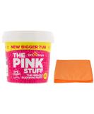 Pink Stuff Multipurpose Cleaning Paste- New Bigger Tub 850 G -Non-hazardous Household Cleaner with Ultra Absorbent Microfibre Cleaning Cloth Pink Stuff Paste + Microfibre Cloth - Buy Online on GoSupps.com