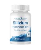 Effective nature - Silicon capsules high -dose - 60 pieces for 30 days - made of bamboo extract - 500 mg bamboo silicon per day - with zinc to support normal bones hair nails & skin - vegan - Buy Online on GoSupps.com