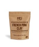 MB Herbals French Pink Clay 100g | Montmorillonite Rose Clay for Sensitive Skin | Hydrating & Mild Facial Mask | Mined in India - Buy Online on GoSupps.com