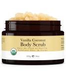 Organic Body Scrub - Vanilla Coconut Sugar Scrub for Body Polish, Exfoliating Body Scrub Exfoliator & Foot Scrub, Body Exfoliator, Body Scrubs for Women Exfoliation, Sugar Scrubs for Women & Men - Buy Online on GoSupps.com