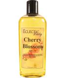 Cherry Blossom Bath Oil by Eclectic Lady | Relaxing Moisturizing Body Oil for Dry Sensitive Skin | 8 oz Nourishing Shower Oil - Buy Online on GoSupps.com