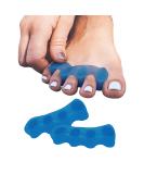 Toe Spacers for Comfort & Alignment | Silicone Toe Separators to Relieve Pain & Correct Toes | Anatomical Toe Stretchers for Men & Women - (Blue - Buy Online on GoSupps.com