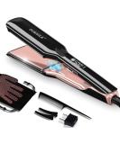 DORISILK 500 F High Temp Hair Straightener & Curler - Ceramic Wide Flat Iron | Frizz-Free Shiny Results - Shop Internationally - Buy Online on GoSupps.com