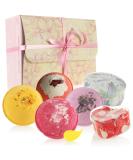 Robin Goods 6-Part Bathing Ball Set - Soy Wax Candle & Bathing Confetti Gift Set for Mother's Day Valentine's Day & Birthdays - Buy Online on GoSupps.com