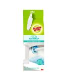 Scotch-Brite Disposable Toilet Scrubber Starter Kit, Disposable Refills with Built-In Bleach Alternative, Includes 1 Handle, Storage Caddy and 5 Refills Toilet Scrubber Kit - Buy Online on GoSupps.com