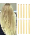 Blonde Clip In Hair Extensions - 22 Inch, Colorful Straight Hair for Party Highlights - 10pcs Set - Buy Online on GoSupps.com
