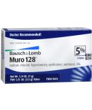 Bausch & Lomb Muro 128 Ointment 5% 7g 2-Pack - Pack of 2 | Fast Relief for Severe Dry Eye - Buy Online on GoSupps.com