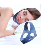 2023 Upgraded Anti Snoring Chin Strap - Adjustable Stop Snore Aid for Men and Women - Effective Relief for Dry Mouth and Noise - Breath Easy with Professional Sleep Support (Blue) - Buy Online on GoSupps.com