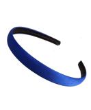 1.5cm Royal Blue Matte Curved Plastic Headband Without Teeth for Women and Girls Glitz4Girlz - Buy Online on GoSupps.com