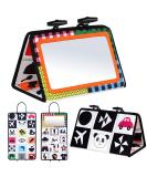 Vicloon Baby Mirror & Educational Toys | Travel Toys for Newborns & Toddlers | Cognitive Development & Learning - Buy Online on GoSupps.com