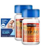 Nighttime Sleep Aid 25mg - Non-Habit Forming Doxylamine - 96 Ct (2 Pack) | Fast-Acting | Bundle with Exclusive Sleep Guide - Buy Online on GoSupps.com