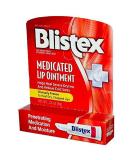 Buy Blistex Medicated Lip Ointment - 0.21 oz | Fast International Shipping | Relief for Chapped Lips - Buy Online on GoSupps.com