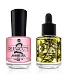 duri Rejuvacote 2 Nail Growth System Base and Top Coat + Herbatherapy Cuticle Treatment Drops - Stronger & Healthier Nails Combo Pack - Buy Online on GoSupps.com
