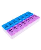 Apex Weekly Twice-A-Day Pill Organizer 1 Pill Organizer - Buy Online on GoSupps.com