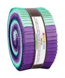 Robert Kaufman Kona Cotton Solids Aurora 2.5 Precut Fabric Strips Jelly Roll - RU-783-40 - Buy Online on GoSupps.com