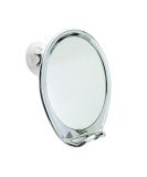 Fogless Shower Mirror with Power Locking Suction Cup - Razor Hook, 360 Rotating Arm - Bathroom Shaving Mirror (Chrome) - Buy Online on GoSupps.com