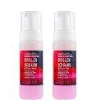 Sambol glasses cleaner 2x 150 ml glasses foam with antistatic agent without alcohol - Buy Online on GoSupps.com