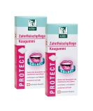Buy BADERs PROTECT Gum Care Chewing Gum Duo - Herbal Formula with Sage Oil & Xylitol | 2x20 Squares | International Shipping - Buy Online on GoSupps.com