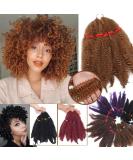 SEGO 3 Packs Afro Crochet Braids - Kinky Curly Hair Bulk Extensions in Light Brown | Marlybob Crochet Hair for Volume & Style - Buy Online on GoSupps.com