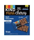 Kind 27896 Mini Dark Chocolate Chewy Bars - 0.81 oz (10 Pack) - Buy Online on GoSupps.com