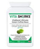 VitaBoost Ultimate Green Coffee Bean: 60 Kosher Capsules for Healthy Weight Loss & Metabolism Boost - Buy Online on GoSupps.com