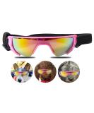 URBEST Dog Goggles Eye Protection - New Version Sunglasses for Medium Dogs - Pink, Waterproof, Windproof, UV Protection - Buy Online on GoSupps.com