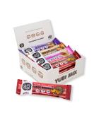Yubi Mix Variety Box - Protein Bars - 99 Calories High in Protein and Fibre Low in Sugar Gluten and Dairy Free - 420g - Buy Online on GoSupps.com