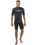 Cressi Men's 2.5mm Shorty Wetsuit for Warm Water Activities - Small Black/Blue - Buy Online on GoSupps.com