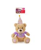Rosewood Chubblez Bonnie Birthday Bear Plush Dog Toy - Perfect Gift for Dogs - Buy Online on GoSupps.com