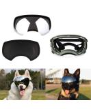 Ownpets Large Dog UV Sunglasses with 2 Magnetic Lenses - Windproof, Snowproof, and Protective Goggles for Long Snout Dogs - Green Frame - Buy Online on GoSupps.com