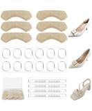 Shop Heel Grips & Heel Pads for Shoes - Perfect Fit Inserts for Women & Men | Beige Shoe Cushion Kit - Buy Online on GoSupps.com