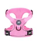 POPOTET Soft & Breathable Dog Harness - Adjustable Mesh Vest (Light Pink L) | Suffocation-Free Double Padded Design for Ultimate Comfort - 1 Pack - Buy Online on GoSupps.com