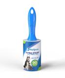 PetLovers Extra Sticky Lint Roller - 90 Sheets for Pet Hair Removal | Ideal for Dogs & Cats | International Shipping Available - Buy Online on GoSupps.com