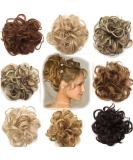Voluminous Hair Extensions | Hair Tie & Part Hairpiece | Coffee Brown to Dark Brown Hair Jewelry - Buy Online on GoSupps.com