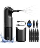 Buy Electric Ear Wax Removal Kit - Water Powered Ear Cleaner with 4 Pressure Modes 12 Tips Safe & Effective Ear Cleaning Tool - International Shipping Available - Buy Online on GoSupps.com