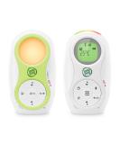 Leapfrog LF80 BabyPhone Audio Monitor - Digital Baby Monitor with Temperature Sensor Night Light Voice Recording & Long Range - Ideal for International Shipping - Buy Online on GoSupps.com