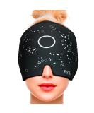EYRA Migraine Relief Cap with Ice Pack - Instant Headache Relief Hat for Migraine Pain - Odorless, Safe & Convenient - Black - Buy Online on GoSupps.com