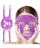 Reusable Cooling Eye Mask for Hot/Cold Treatment | Reduce Eye Strain, Swelling & Redness | Combat Puffy Eyes, Dark Circles & Fine Lines | 1 PCS - Buy Online on GoSupps.com