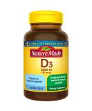 Nature Made Vitamin D3 50 mcg 250 Softgels - Buy Online on GoSupps.com