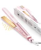 Locks 2 in 1 Smoothing Iron - 20s Quick Heating Titanium Plates 3D Floating Panel LCD Display Adjustable 130 C-230 C - Pink | International Shipping Available - Buy Online on GoSupps.com