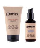 Thrive Clean & Calm Superplant Skin Care Set | Vegan Gift Set with Face Wash & Sensitive Face Balm | Made in USA - Perfect for Sensitive Skin - Buy Online on GoSupps.com