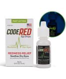 Code Red Eye Drops - Soothing Redness Relief & Cool Dry Eye Relief for Revitalizing Red Eyes - Lubricating Dry Eye Drops - Buy Online on GoSupps.com