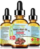 Buy Pure Brazilian Buriti Fruit Oil - Natural Virgin Cold Pressed Carrier Oil for Face Body Hair & Nails - 0.5 fl. oz by Botanical Beauty - International Shipping Available - Buy Online on GoSupps.com
