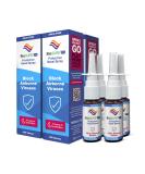 BioSURE PRO Antibacterial & Antiviral Nasal Spray Family Pack (4) | Clinically Proven Long Lasting & Fast Acting | Natural Drug Free Barrier Blocks Colds & Flu Before They Start - Buy Online on GoSupps.com