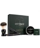 Premium Straight Razor Kit for Men | Beginners Cut Throat Razor Set with Blades Brush Soap & Gift Box - International Shipping Available - Buy Online on GoSupps.com